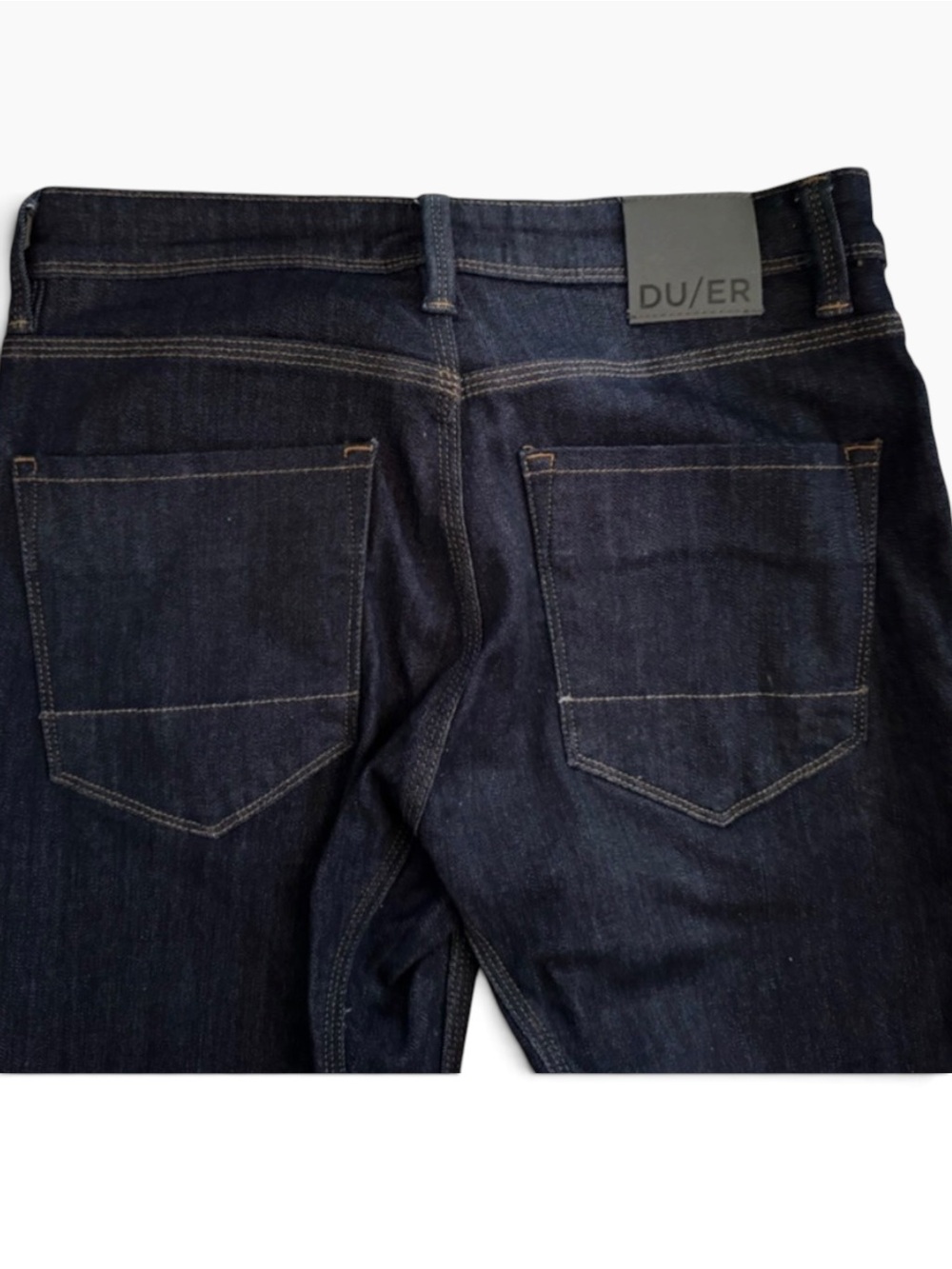 DU/ER L2X Slim Fit Performance Denim Jeans Men's 30x30 Dark Wash - Picture 7 of 9